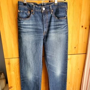 Levi's 501 Premium Straight Leg Button Fly Jeans W28 L30